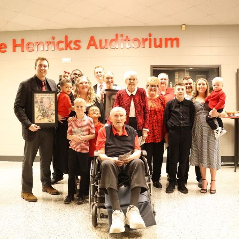 Roland-Story dedicates auditorium to longtime leader Dale Henricks