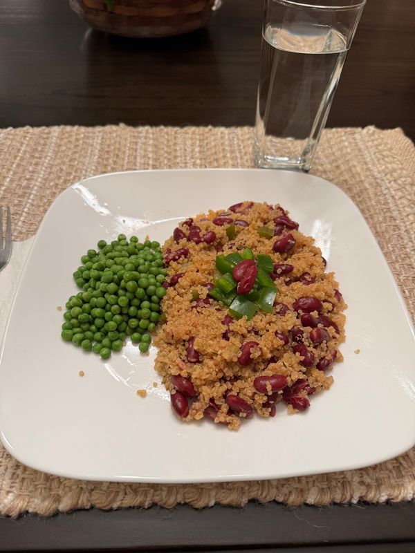 Try this vegan recipe to add a little flavor to your rice and beans.