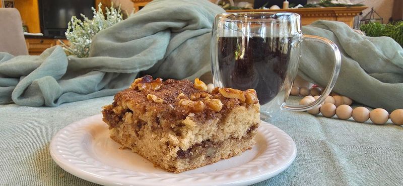 Carolyn Howe offers readers a recipe for a simple vegan streusel coffee cake.