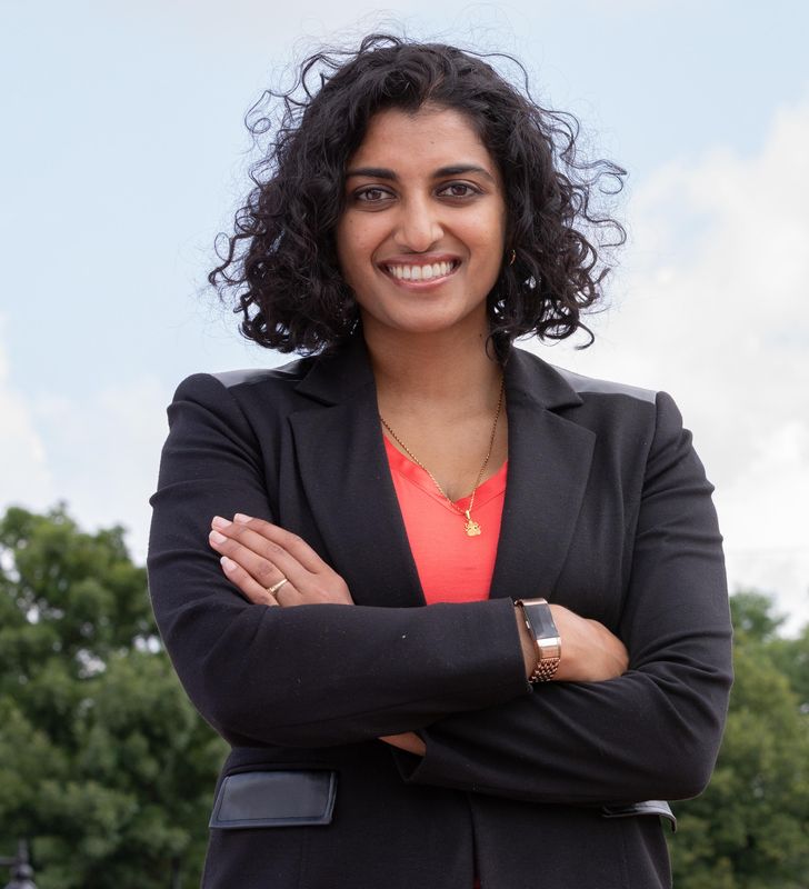 Democrat Megan Srinivas, candidate for Iowa House District 30.