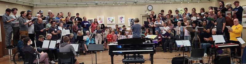 The Family Folk Machine, Iowa City's intergenerational choir, presents the spring edition of "Dreaming Iowa" at 3 p.m., Saturday, May 2 at the Englert Theatre