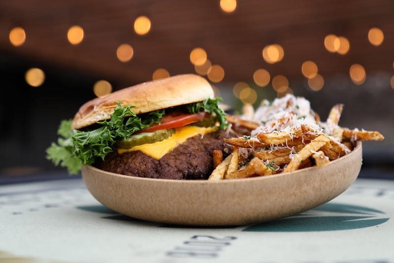 Dixie’s Biergarten's "Biergarten Smashburger" is the 2026 Iowa’s Best Burger winner.