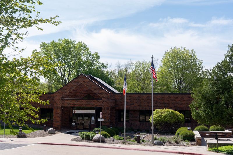 The former Iowa City Community School District administrative office is pictured May 6, 2026 at 1725 N. Dodge St. in Iowa City, Iowa.