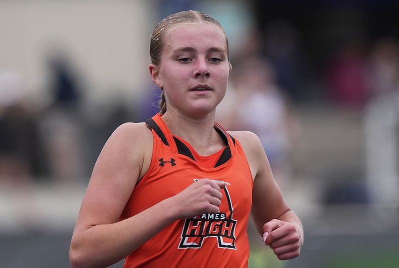 Emma Stanley is one of multiple Ames girls track and field athletes capable of placing in more than one event at the 2026 Iowa high school girls and boys state track and field championships from May 21-23 at Drake Stadium in Des Moines.