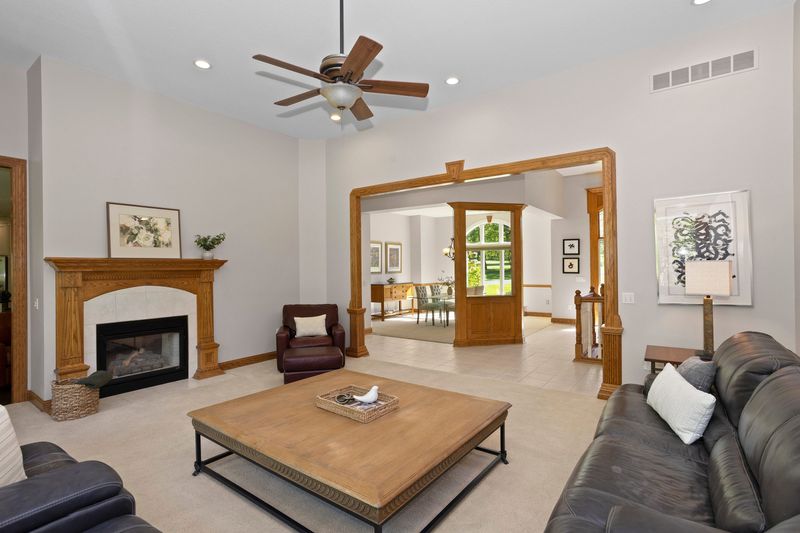 Family room inside home for sale at 31755 Oakwood Lane, Waukee.
