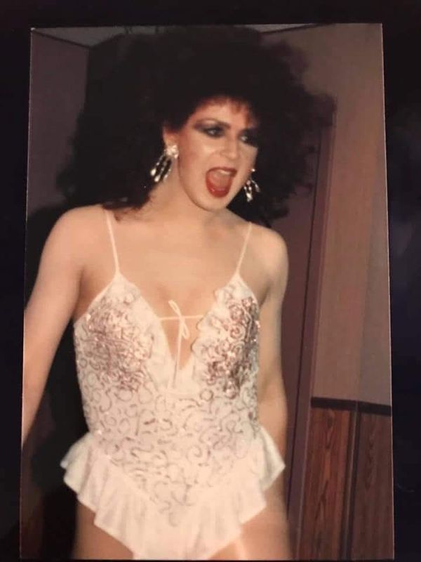 Muffy Rosenberg has performed drag since the 1980s.