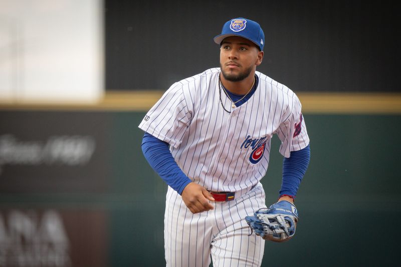 Pedro Ramirez began the season with the Iowa Cubs before earning his first promotion to the big leagues this season.