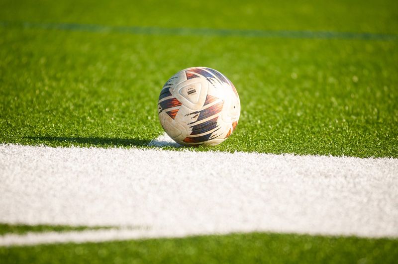 Stock image of soccer ball from Hoggard girls soccer's state championship matchup with Myers Park on May 28, 2026.