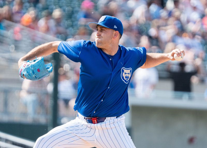 Chicago Cubs pitcher Matthew Boyd makes a rehab start with the Iowa Cubs on July 6.