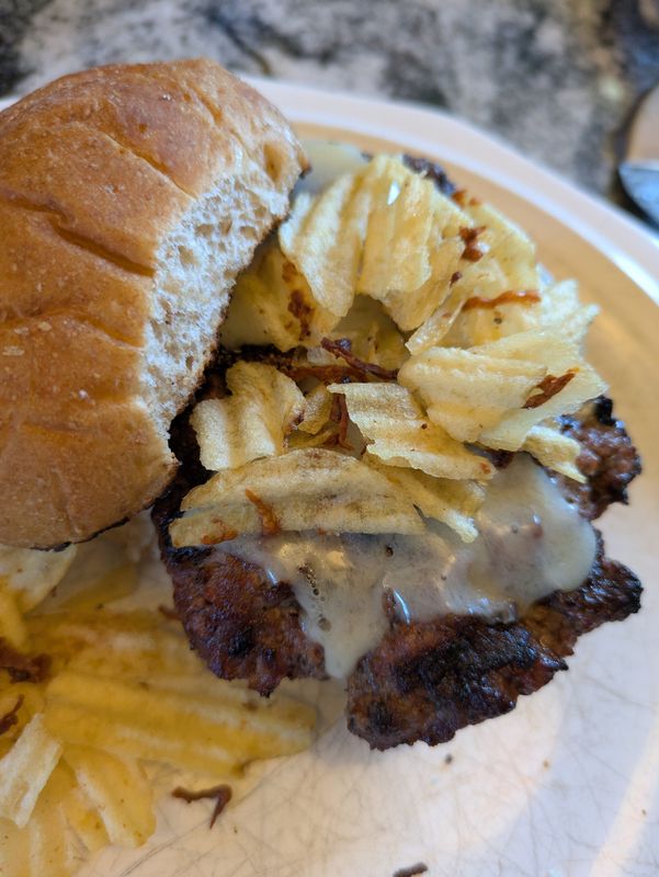 Food columnist Michael Knock offers a tasty burger recipe to celebrate Father's Day.