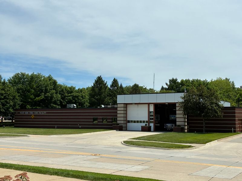 West Des Moines Fire Station No. 22 stands at 1801 68th St. on June 25, 2026. Clive has ended a first due fire engine response agreement with West Des Moines to address the city's budget deficit.