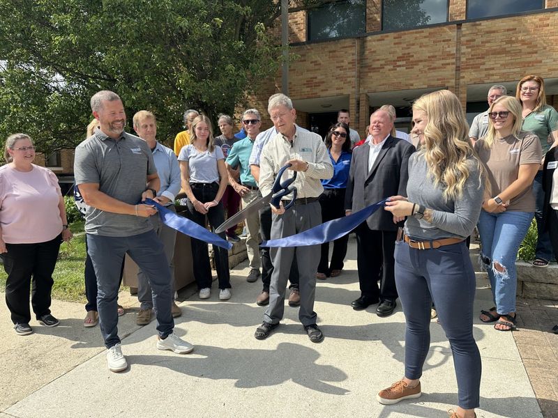 The ribbon is cut on the Nevada Flats at 630 6th Street, pictured June 25, 2026.