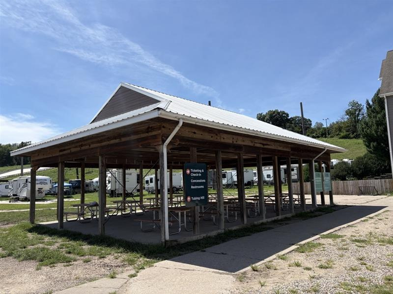 A pavilion at Sleepy Hollow where a young Taylor Swift performed for a small crowd in 2006 before becoming a superstar.