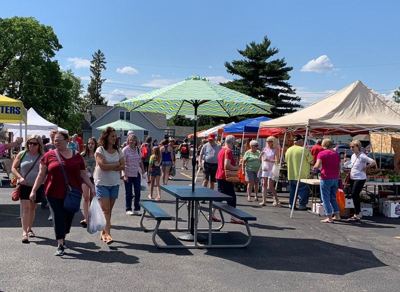 This photo was taken at the Morton Farmers Market 'N More in 2019.