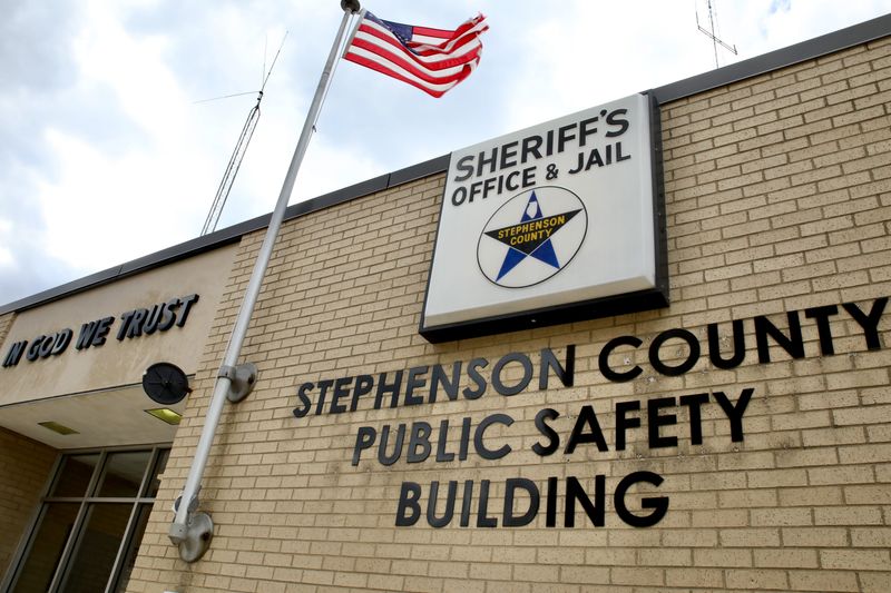 The Stephenson County Public Safety Building is pictured Friday, May 5, 2023, in downtown Freeport.