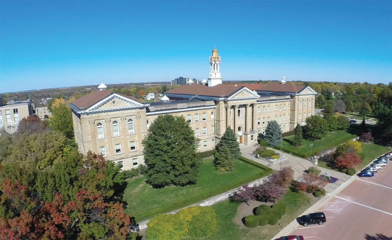 Sherman Hall is the main administrative building of Western Illinois University in Macomb, Illinois.