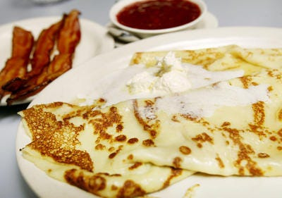 Swedish pancakes are the most popular items at the Stockholm Inn in Rockford.