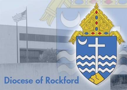 The Diocese of Rockford covers 6,457 square miles, includes 11 counties in northern Illinois, an estimated 456,965 Catholics and 104 parishes.