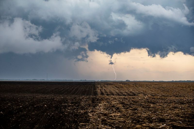 Severe thunderstorms are a possibility for central Illinois Tuesday, according to the National Weather Service in Lincoln.