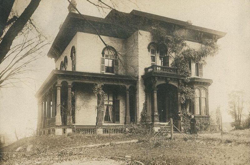 The Briggs Mansion, 1244 E. State St., seen here in this undated photo, is an 1863 Italianate-style mansion.