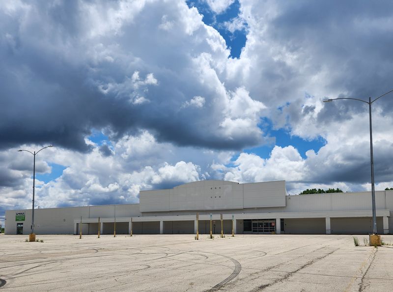 A developer is looking to redevelop a property once anchored by a Kmart at State Street and Mulford Road in Rockford until it closed in 2019 into a self-storage facility is seen Tuesday, May 28, 2024.