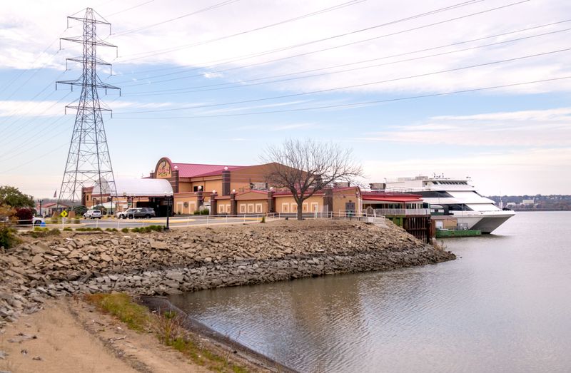 The Par-A-Dice Hotel and Casino complex at 21 Blackjack Boulevard on the Illinois River in East Peoria.