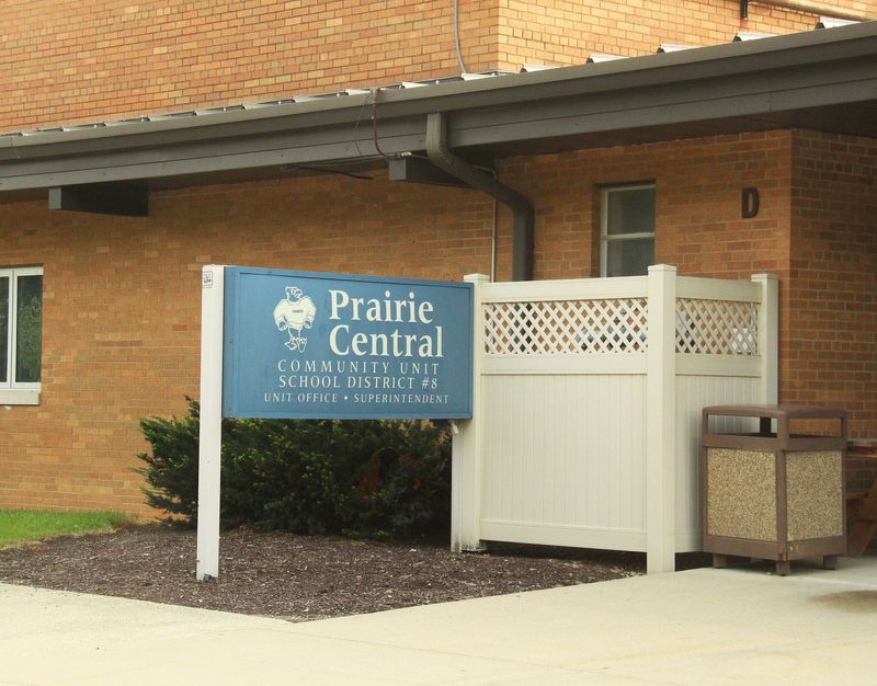 The Prairie Central School District office, seen here in this undated file photo, is located at 605 N..7th St. in Fairbury, Illinois.