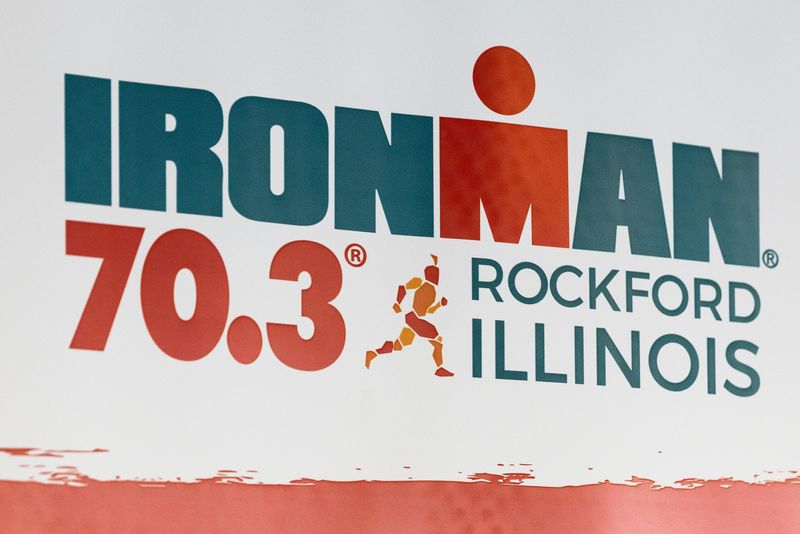 Rockford gets ready to host its first Ironman race, pictured Monday, June 16, 2025, in downtown Rockford.