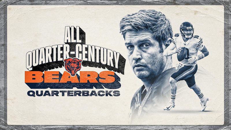 Bears All Quarter-Century Quarterbacks include Jay Cutler and Mitchell Trubisky.