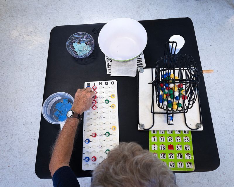 People play Bingo at the Bay County Council on Aging in Panama City, Fla., June 25, 2025. (Tyler Orsburn/News Herald)