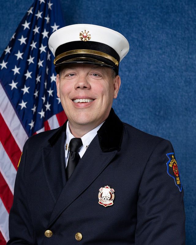 Interim Fire Chief Brian Carlson
