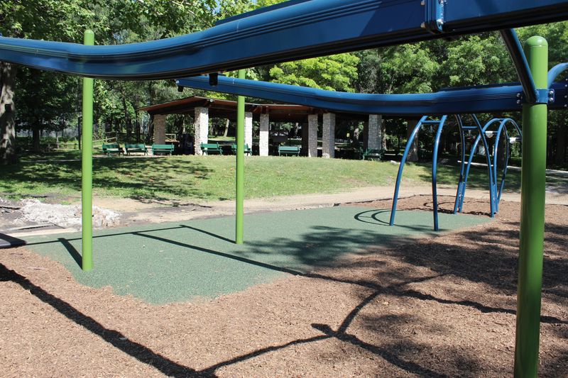 The CEFCU Heritage Playground at Wildlife Prairie Park is designed to offer outdoor fun for children of all ability levels.