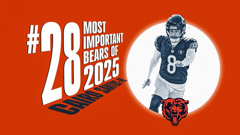 30 Most Important Bears of 2025: Cairo Santos (#28)