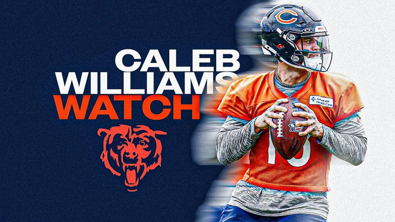 Chicago Bears training camp 2025: Caleb Williams Watch