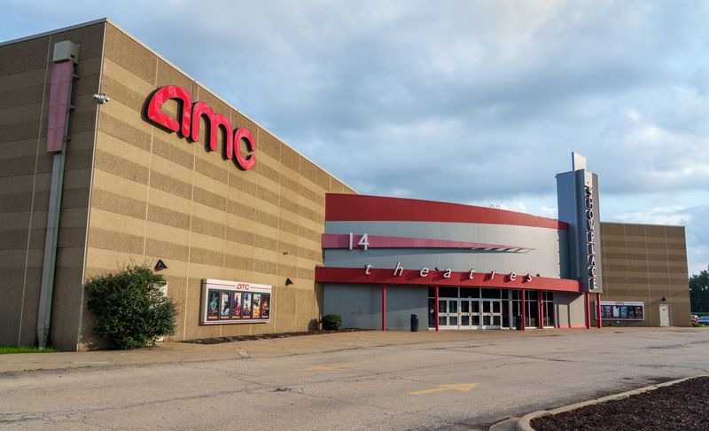 The AMC Classic Pekin 14 movie theater complex at 1124 Edgewater Drive in Pekin.