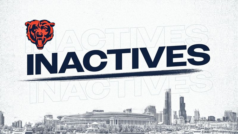 Chicago Bears inactives