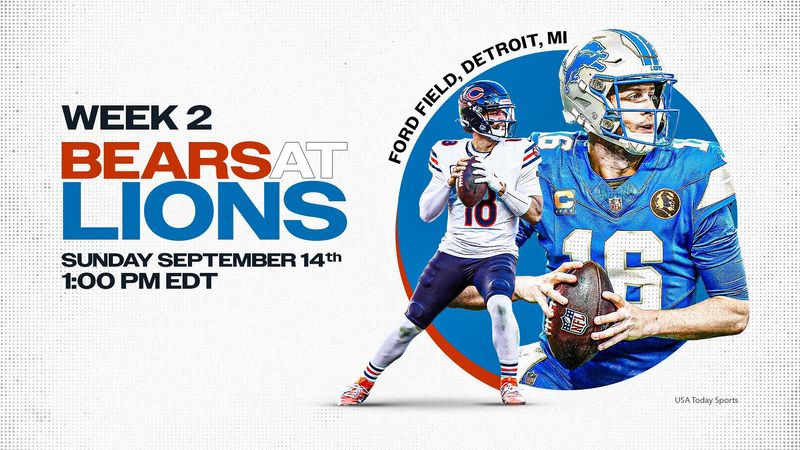 Chicago Bears vs. Detroit Lions (Week 2, 2025)