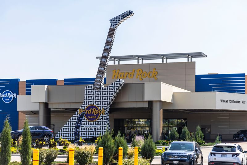 The Hard Rock Casino Rockford, located on 7801 E State St., is plotting an expansion of its offerings in Rockford, pictured on Sept. 15, 2025, in Rockford.