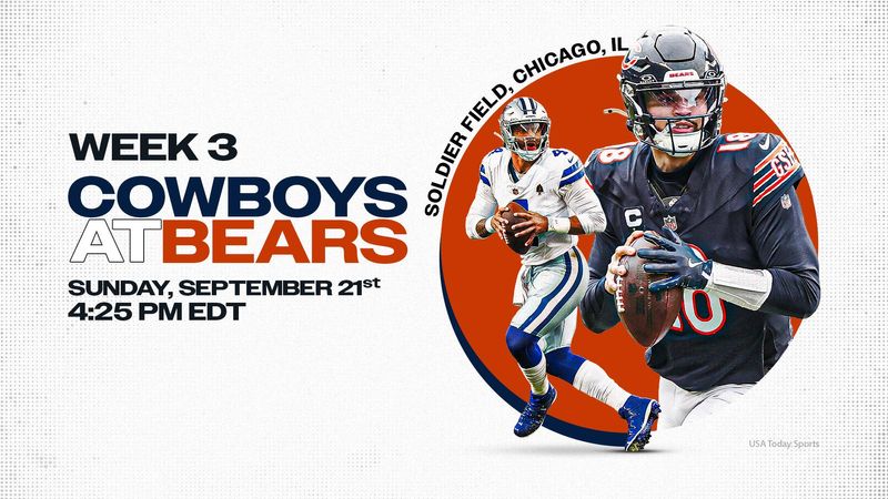 Chicago Bears vs. Dallas Cowboys (Week 3, 2025)