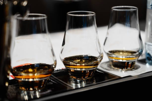 Whiskey tasting glasses.