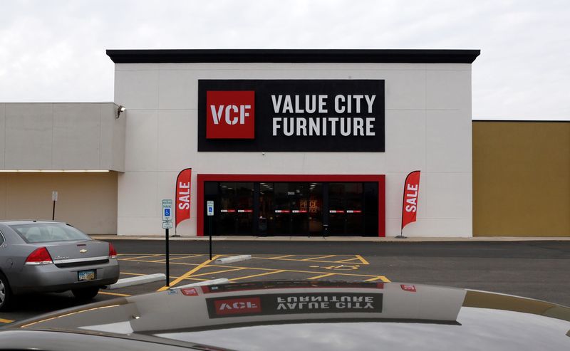 A Value City Furniture location on W. Broad St. in Columbus, Ohio on Jan. 16, 2012.