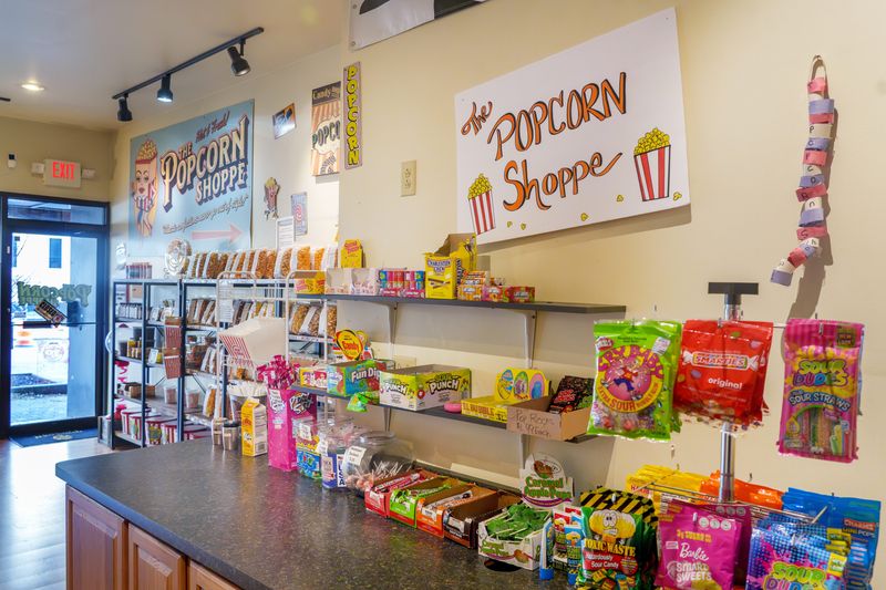 The Popcorn Shoppe on Main Street in Downtown Peoria carries a variety of candy as well as dozens of flavors of gourmet popcorn.