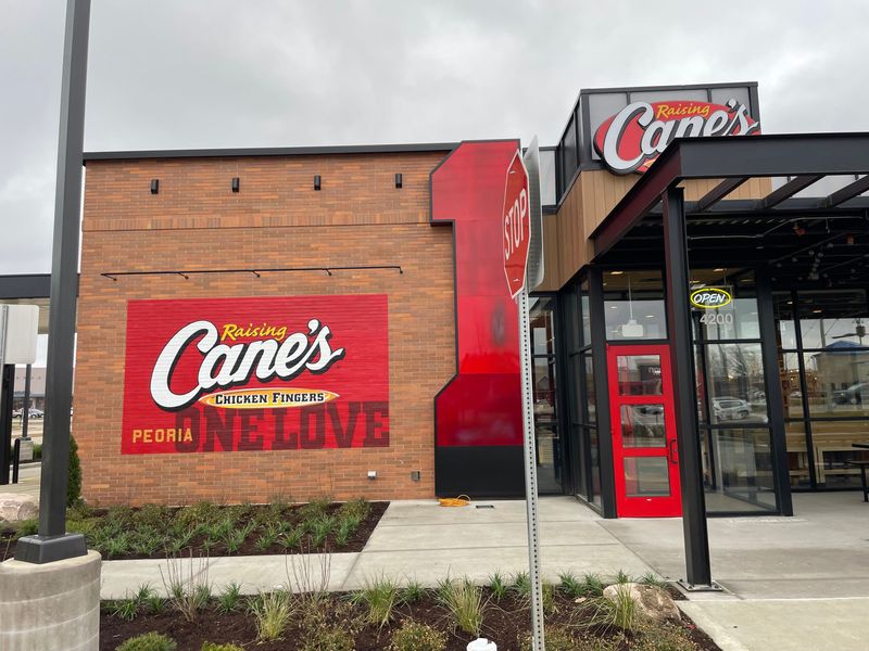 The Raising Cane's Chicken Finger's restaurant at 4200 Sterling Ave., Peoria will host a grand opening event Dec. 9.