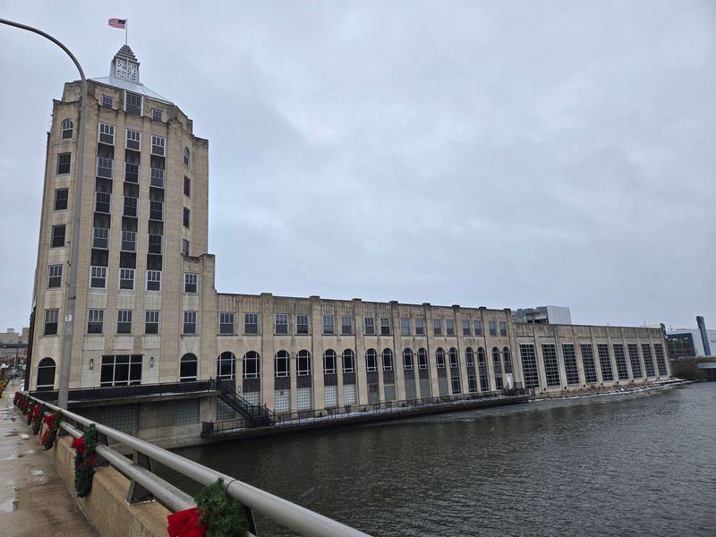 Urban Equity Properties is planning a $45.6 million redevelopment of the former Rockford Register News Tower, 99 E. State St., seen Wednesday, Dec. 31, 2025, into 80 luxury loft apartments, a restaurant and a dozen commercial spaces.