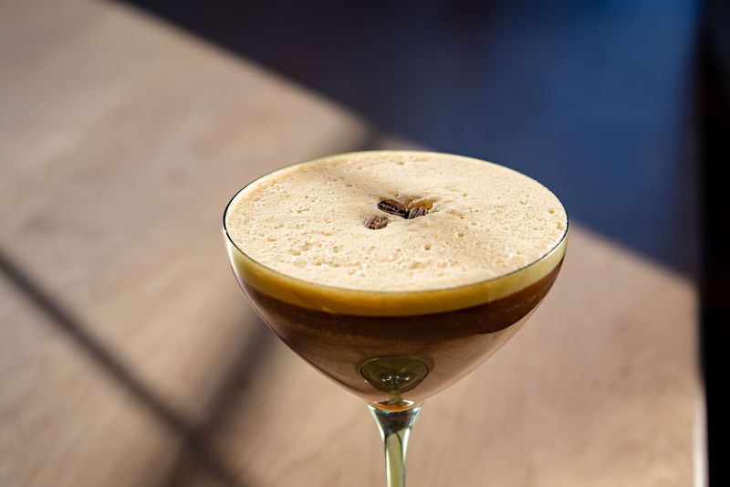 The espresso martini from Littleleaf Luncheonette, Jan. 26, 2026.