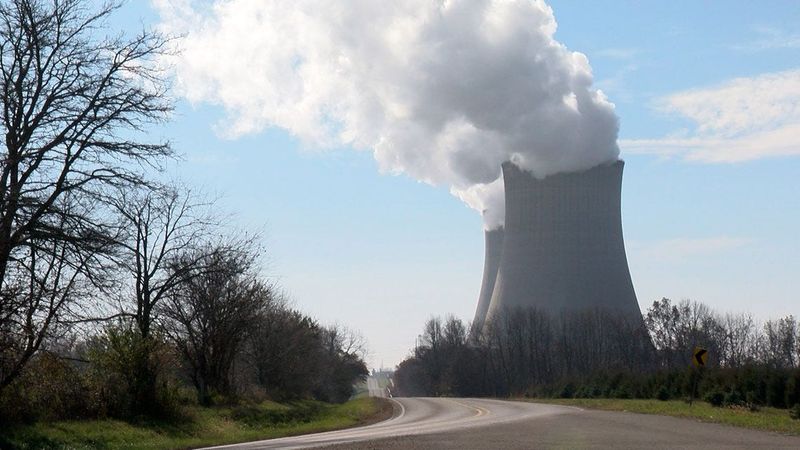 The Byron Nuclear Generating Station is located in Ogle County about 20 miles south of Rockford.