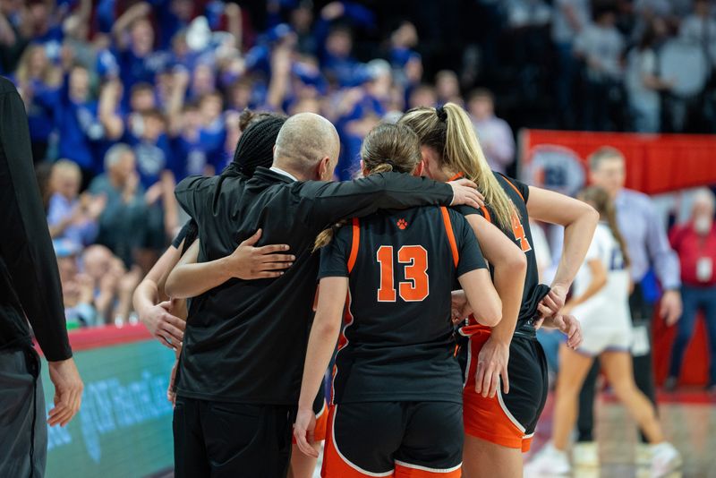 The Byron Tigers, with head coach Eric Yerly and seniors stars Macy Groharing (No. 4) and Malia Morton (No. 21), had to settle for second place in state after falling to Breese Central on March 7, 2026, in Normal.