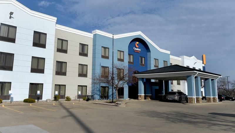 The Comfort Inn & Suites at 2620 Dirksen Parkway in Springfield Tuesday, March 11, 2026. The hotel sold for close to $8 million in February of 2026.