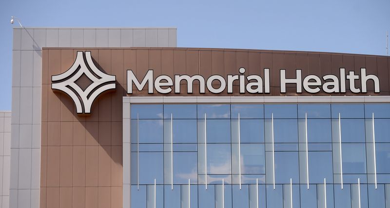 Springfield Memorial Hospital is seen on Friday, March 27, 2026.