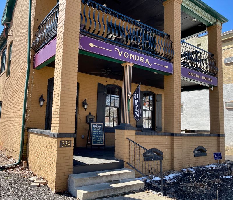 The outside of the Vondra Social House, 724 W. Edwards St., is seen in this undated photo in Springfield.